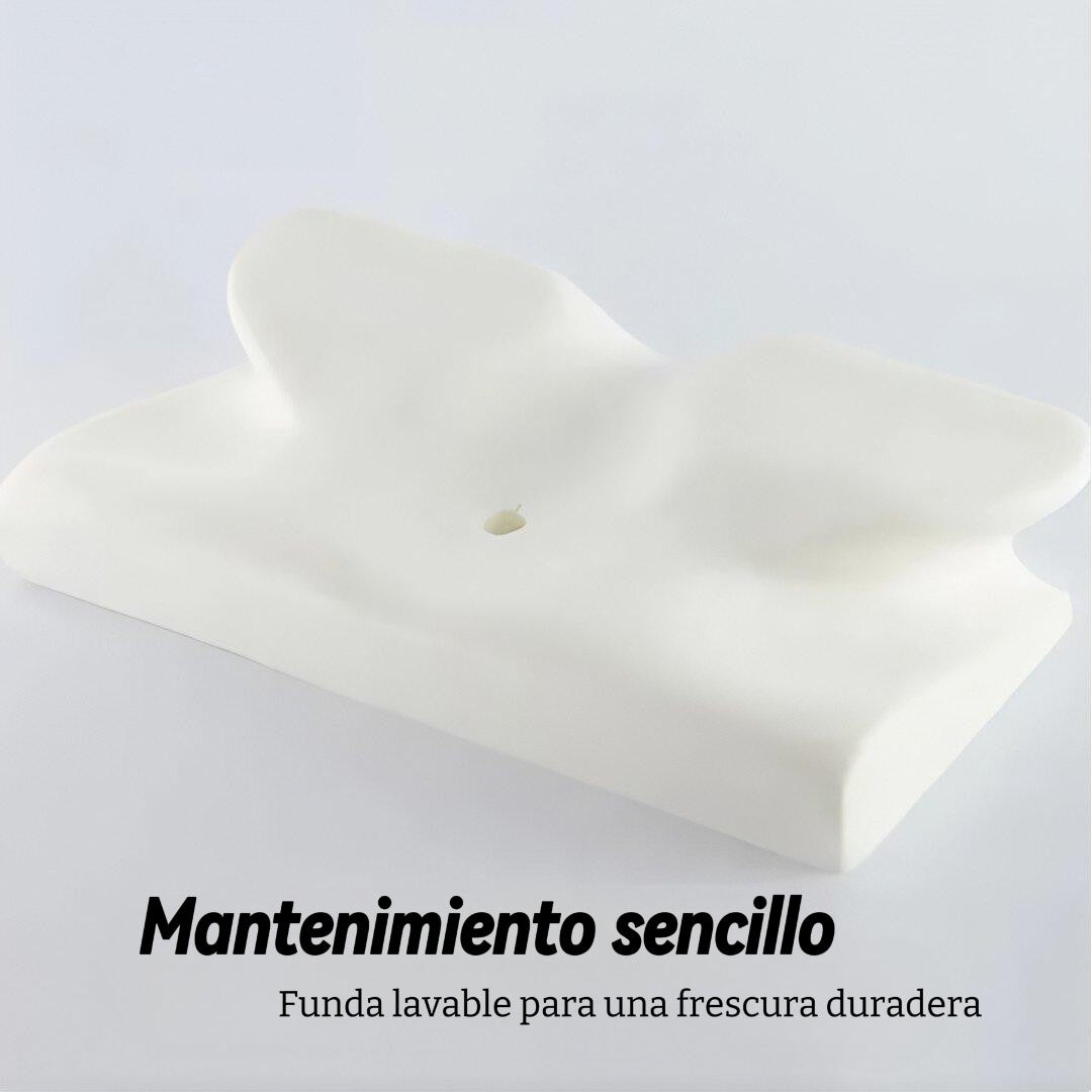 Almohada cervical COMFOY: alivia Cuello, Hombros y Espalda