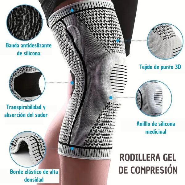 Rodillera Gel de Compresión